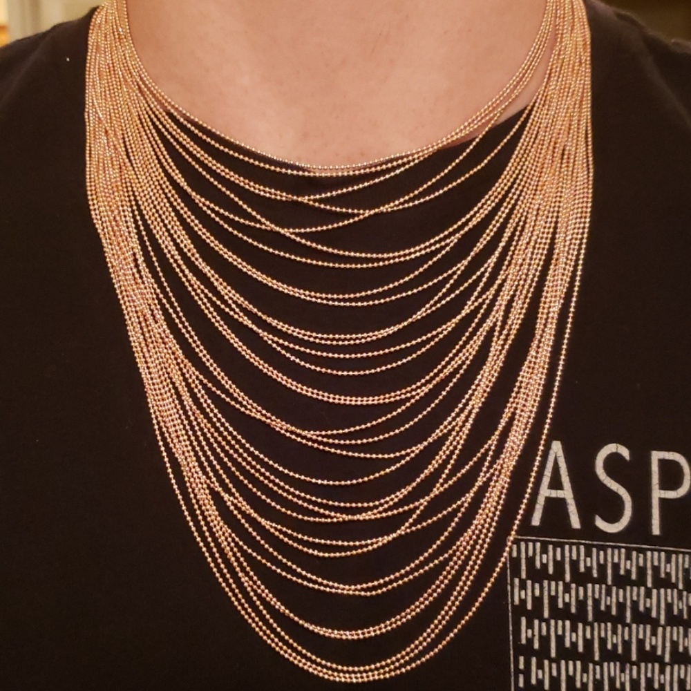 Layered necklace